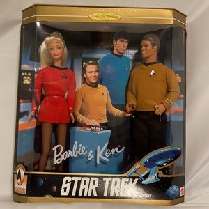 Star Trek Barbie & Ken NIB